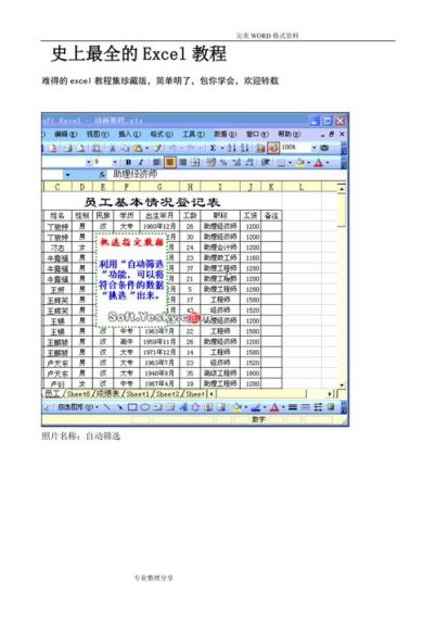 Excel表格制作教程入门