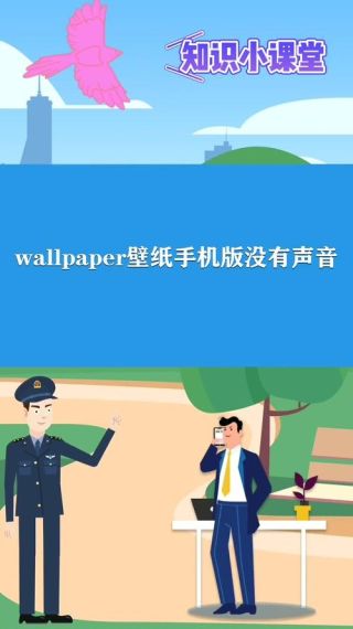 wallpaper手机版没声音怎么回事