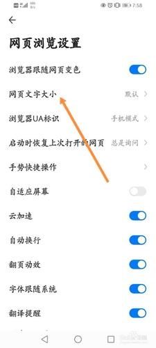 小树浏览器怎么调字体大小-设置字体大小方法