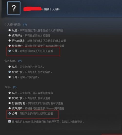 steam私密功能如何使用