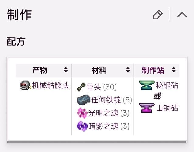 泰拉瑞亚机械骷髅王召唤物制作方法