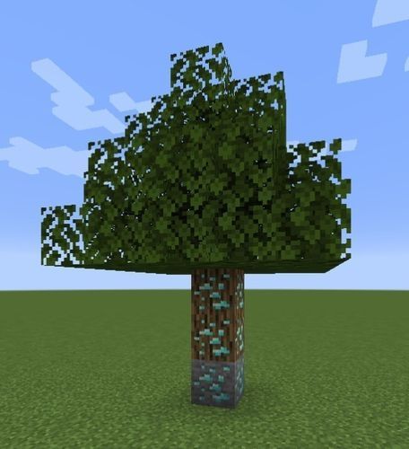 我的世界矿石树种怎么做