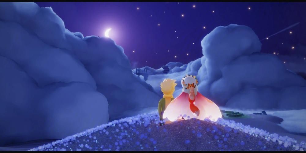 如何在光遇游戏中寻找在雪地里的王子