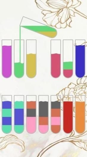 《倒水排序2021》游戏攻略：解密水杯之谜