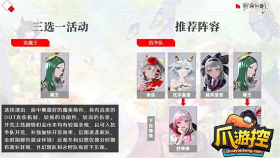 宿命回响英雄怎么选择？