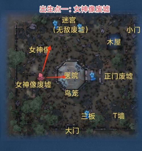 《第五人格》医院无敌点在哪里？