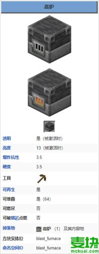 我的世界高炉怎么做1.7.10