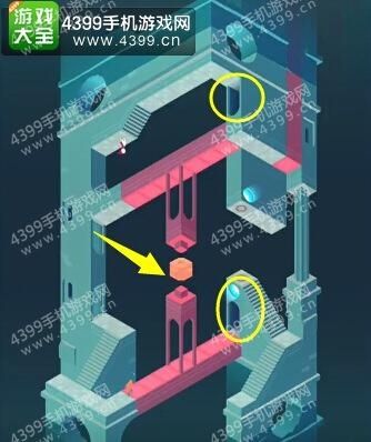 纪念碑谷2第四章吊桥怎么通关