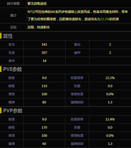 《魂斗罗归来》全武器技能及数据参数图鉴汇总