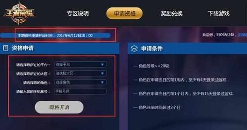 王者荣耀体验服11月13日申请抢号怎么操作？