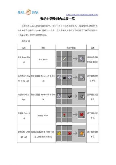 我的世界染料种子怎么种