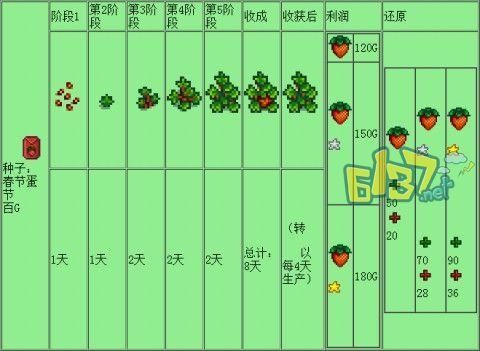 星露谷物语 生命值详细分析