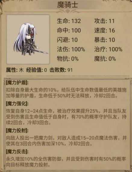 斗魔骑士 装备系统介绍