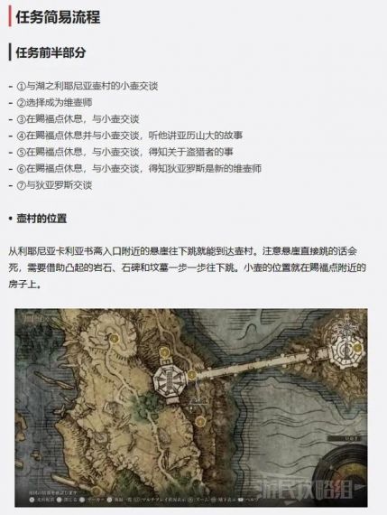 艾尔登法环全主支线任务怎么做