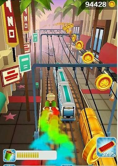 地铁跑酷 游戏过程中提高反应能力