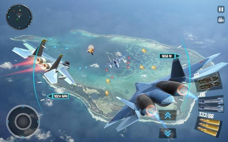 遥控飞机  游戏包括各种飞机都是著名的战斗机