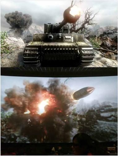 终极坦克 3D  耀眼的炮弹满天飞无尽的敌人从四面八方蜂拥而来