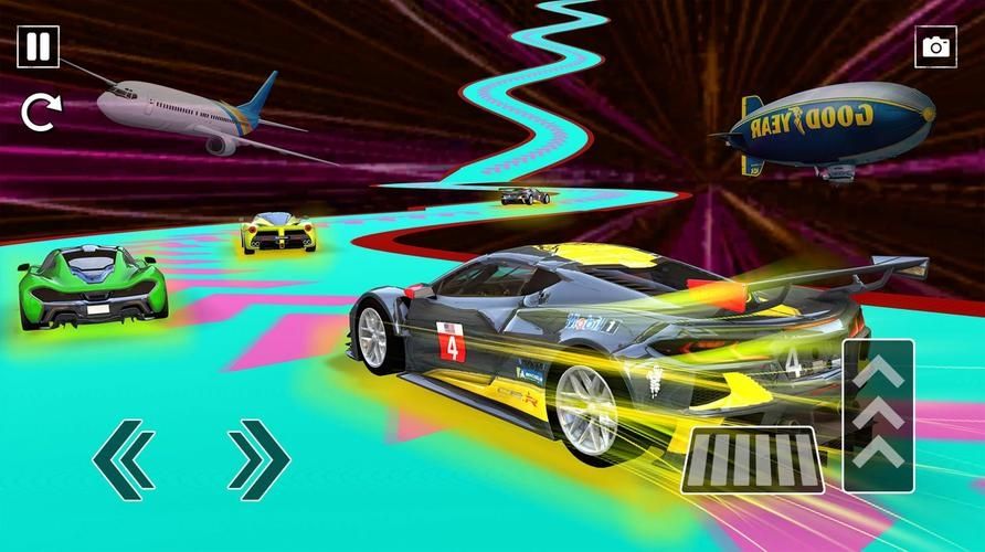 特技车挑战赛3  画面采用3D视角设计多种竞技玩法丰富关卡模式的一款以特技车为主题的益智休闲游戏