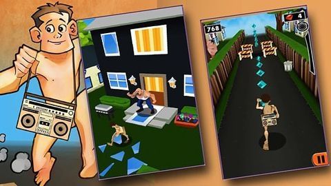 撒尿历险记  高清画质屏幕控制和重力感应故事和游戏相结合的一款冒险跑酷类手游