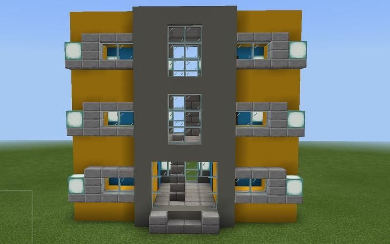 我的世界公寓楼怎么建