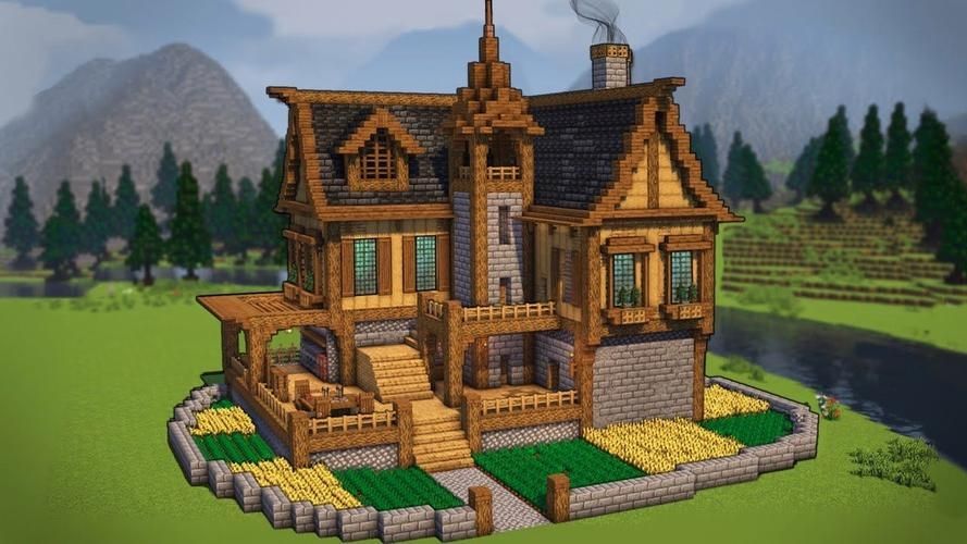 我的世界欧洲式别墅怎么建
