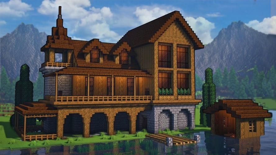 我的世界欧洲式别墅怎么建