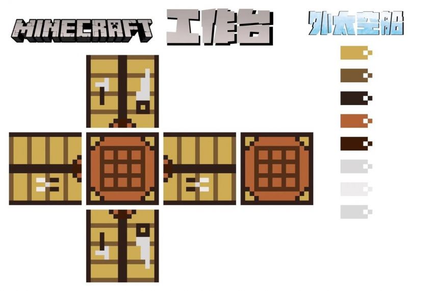 我的世界电脑怎么放东西到工作台