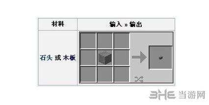 我的世界石头按钮怎么做的