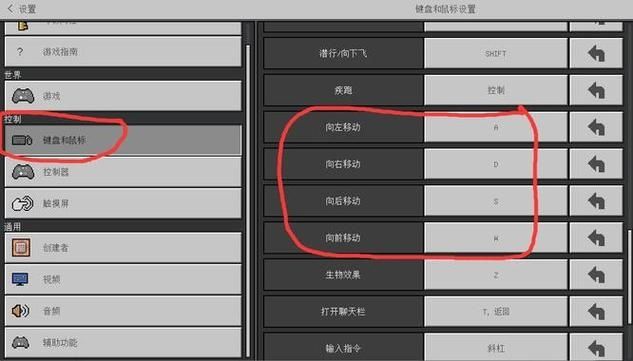 我的世界怎么调左右手