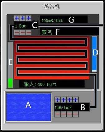 我的世界工业蒸汽机怎么设置
