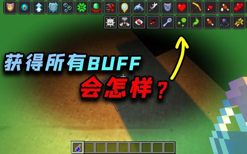 我的世界怎么得给buff