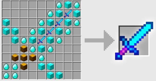 我的世界钻石飞镖怎么合成