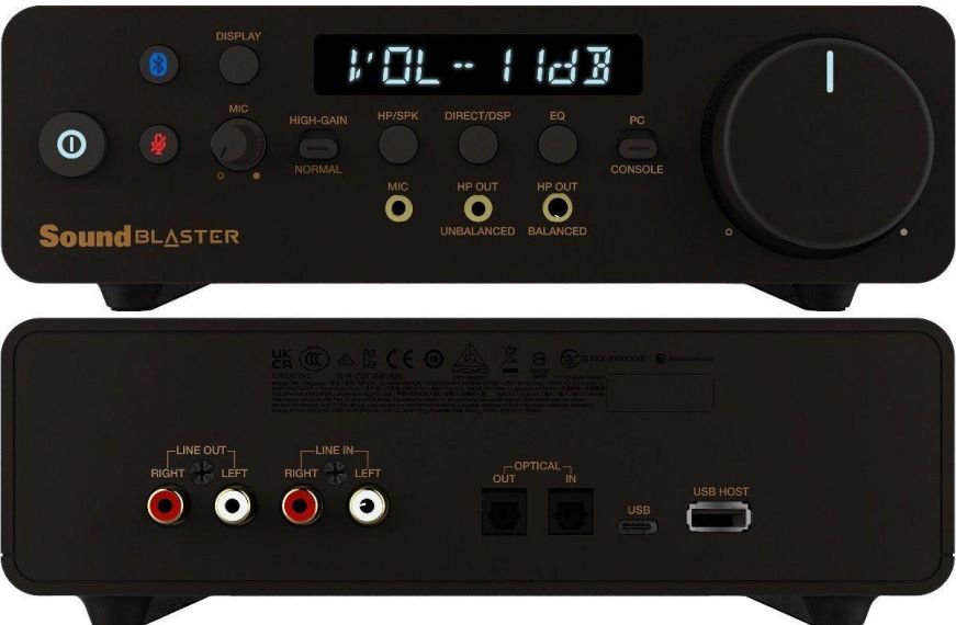 创新（Creative）推出全新 USB 声卡 Sound Blaster X5：双 DAC 设计，售价 279.99 美元