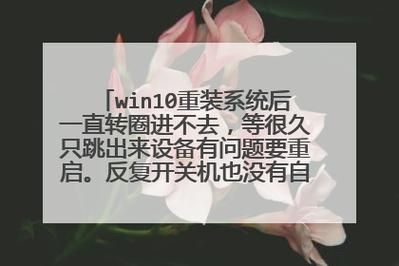 电脑开机一直转圈无法进入桌面怎么U盘重装Win10？