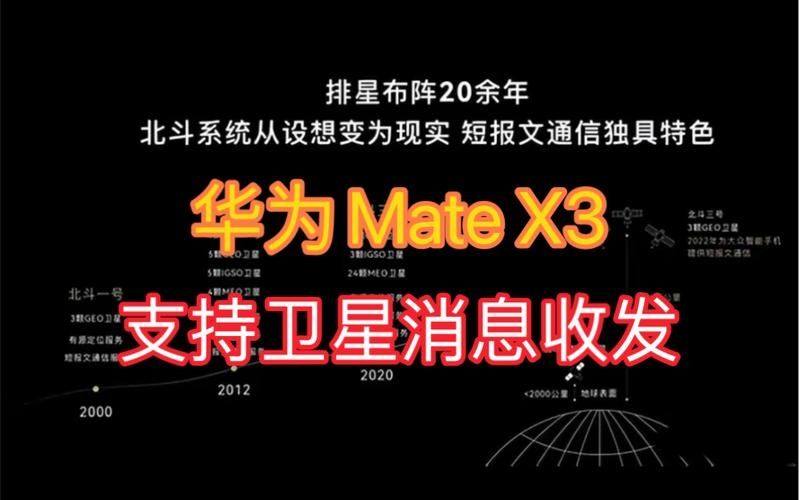 再一次捅破天！华为Mate X3搭载骁龙8 /卫星通信技术