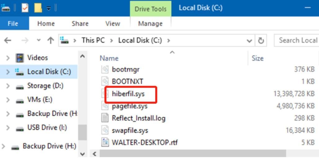 hiberfil.sys可以移到其他磁盘吗？hiberfilsys占内存太大了