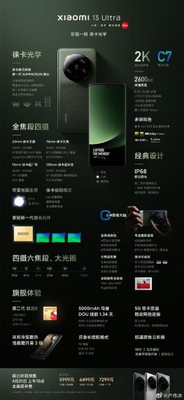 小米12S Ultra官网缺货！卢伟冰推荐小米13 Pro：影像也非常强