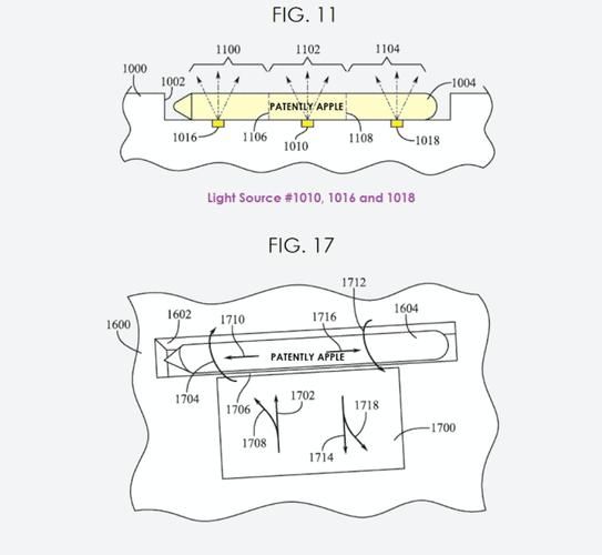 新专利表明苹果下一代 Apple Pencil 会内置光学传感器，可采样表面颜色和纹理