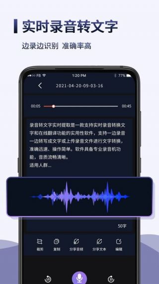 龙博录音转文字v1.0