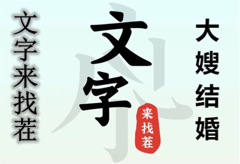 文字来找茬大嫂结婚怎么过